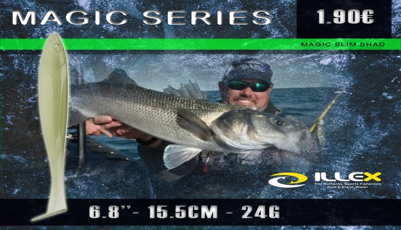 Magic Slim Shad 6.8" - Illex